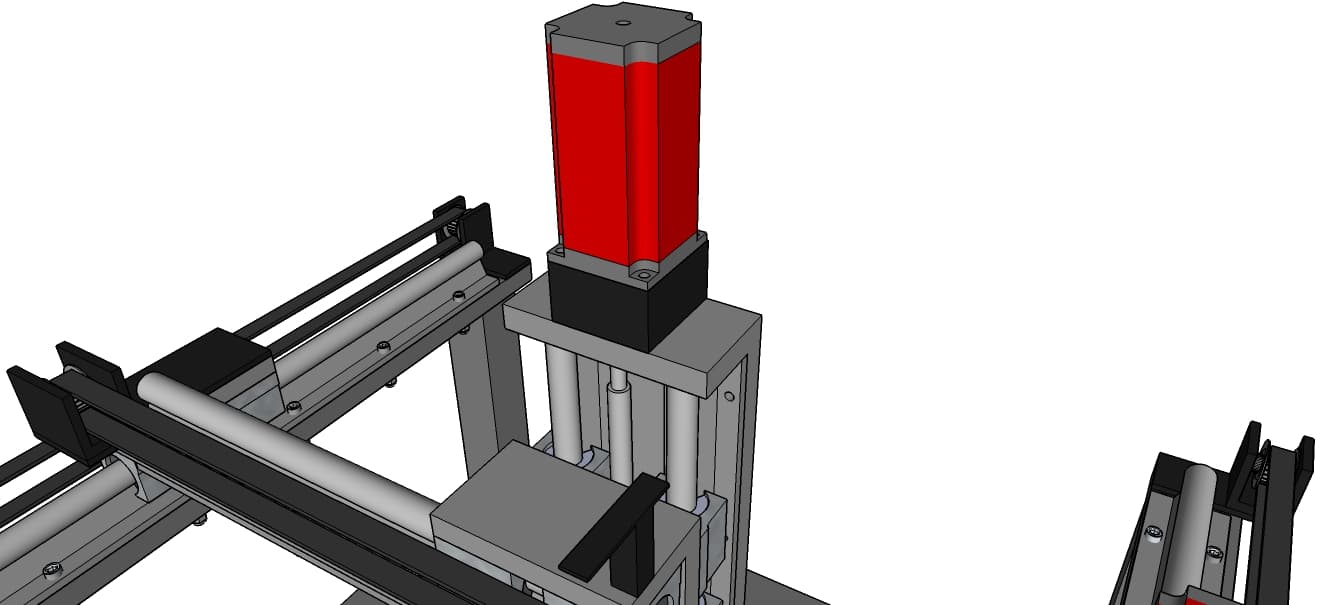 Stepper Motor Installation - Red Theme