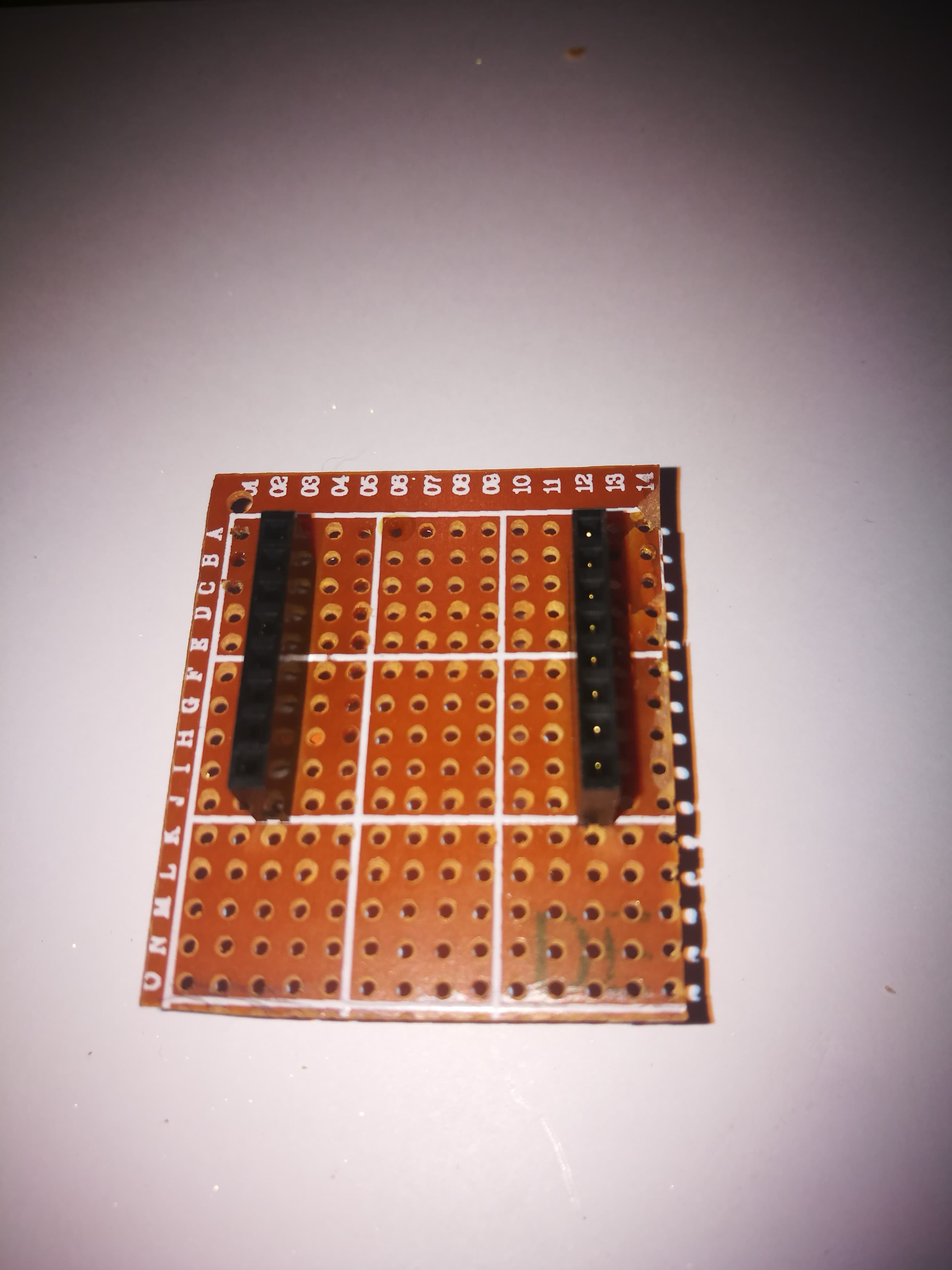 Assemble the WeMos Interface