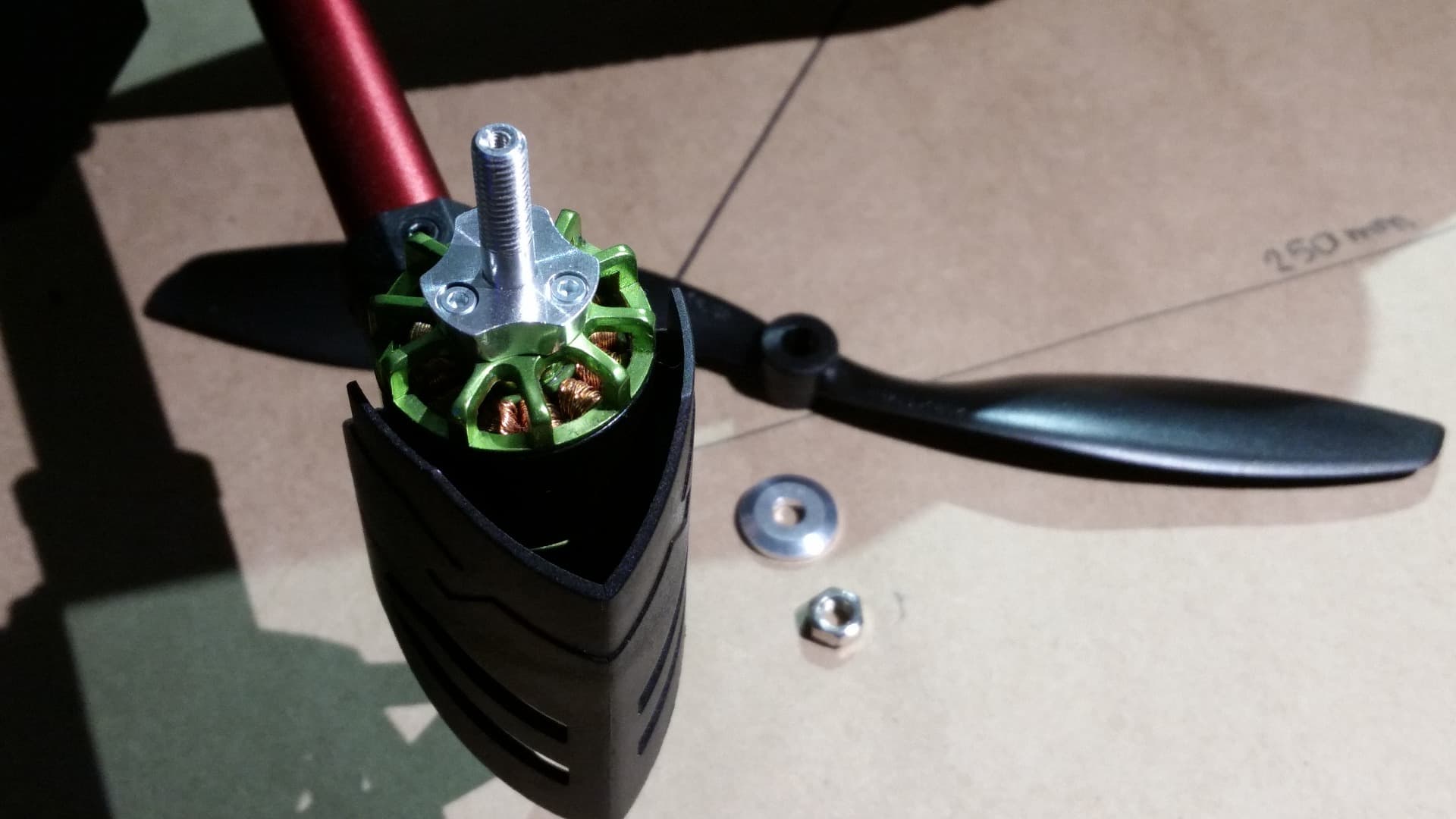 Attach the Propellers