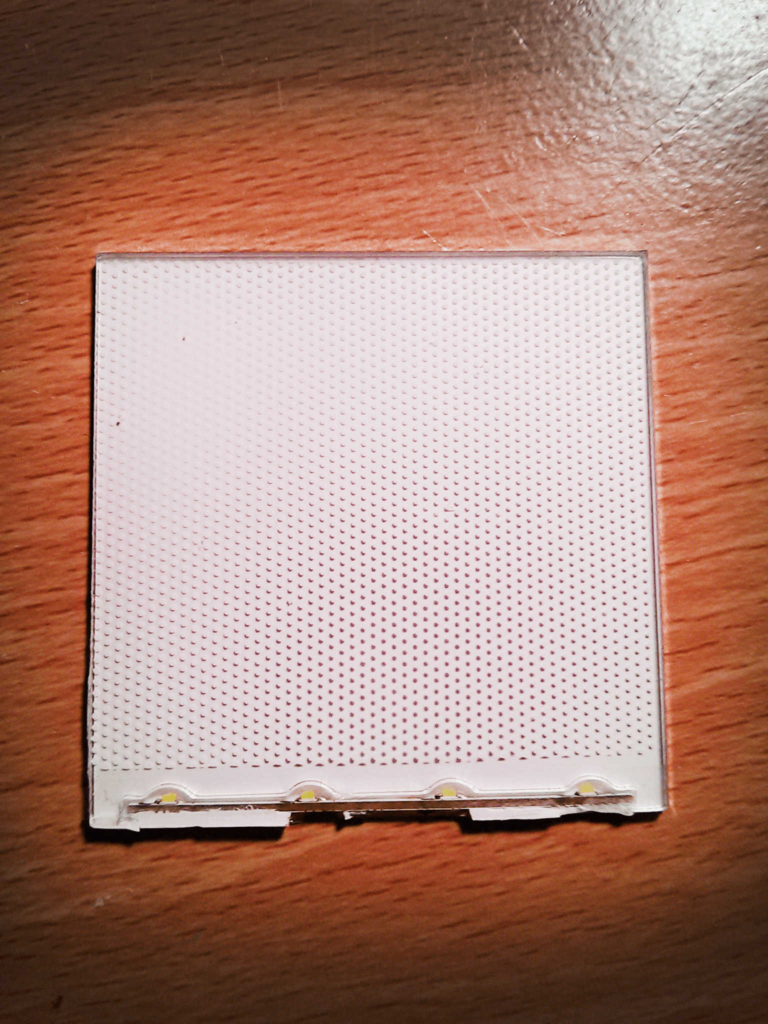 A Bright Begining: the Backlight