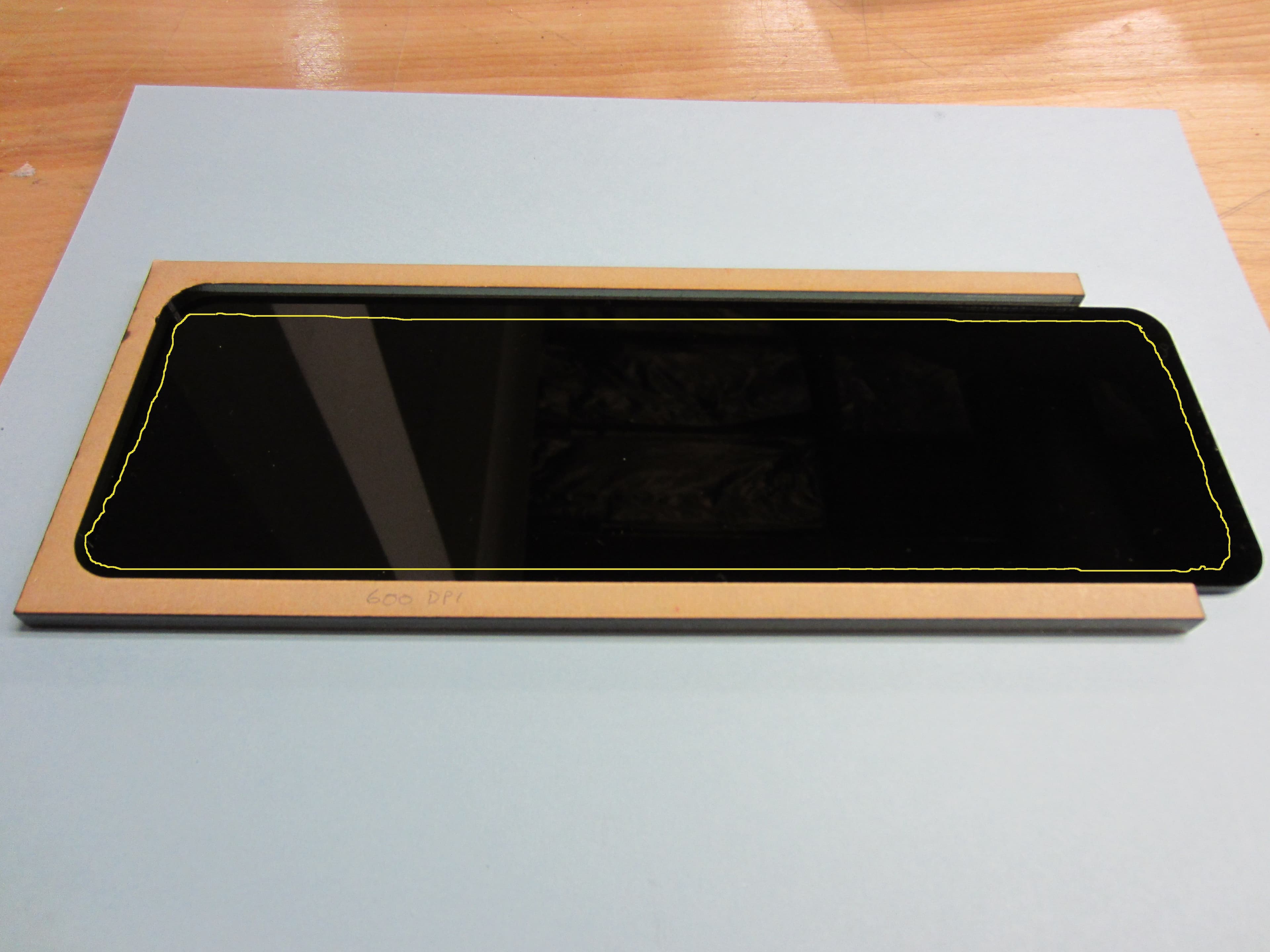 Cement the Outer Frame