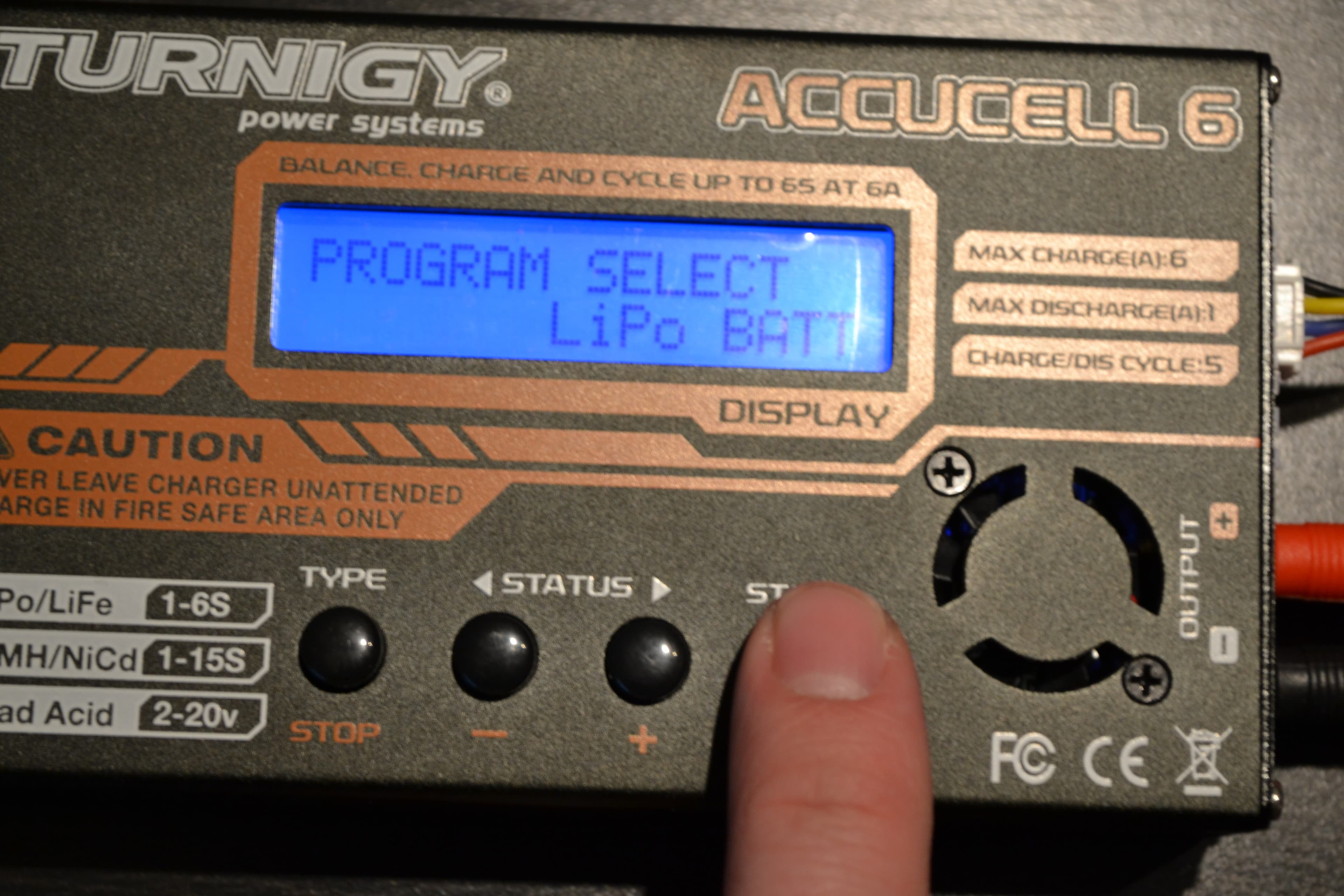 Appendix A: Charge the Battery