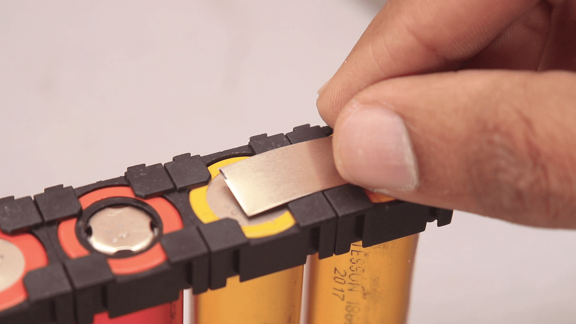 Building the Pack and Spot Welding