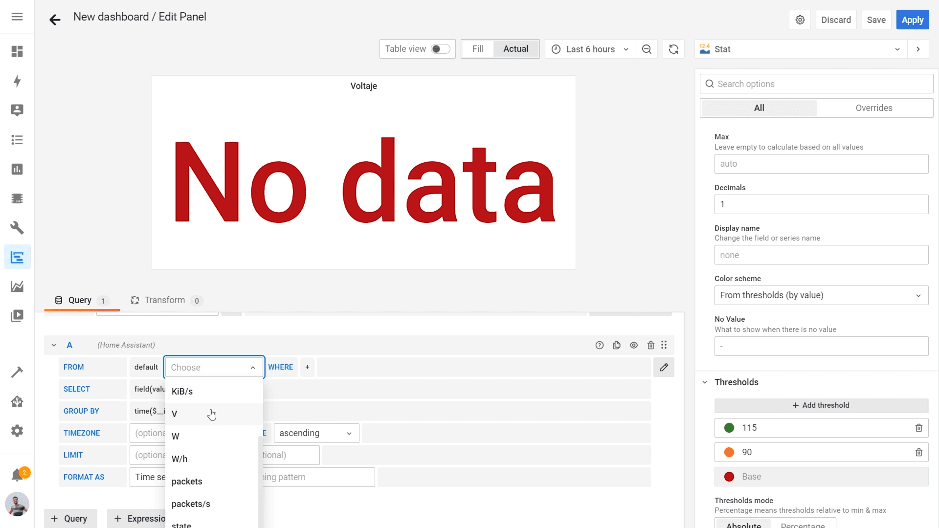 Configure the Home Assistant Enviroment