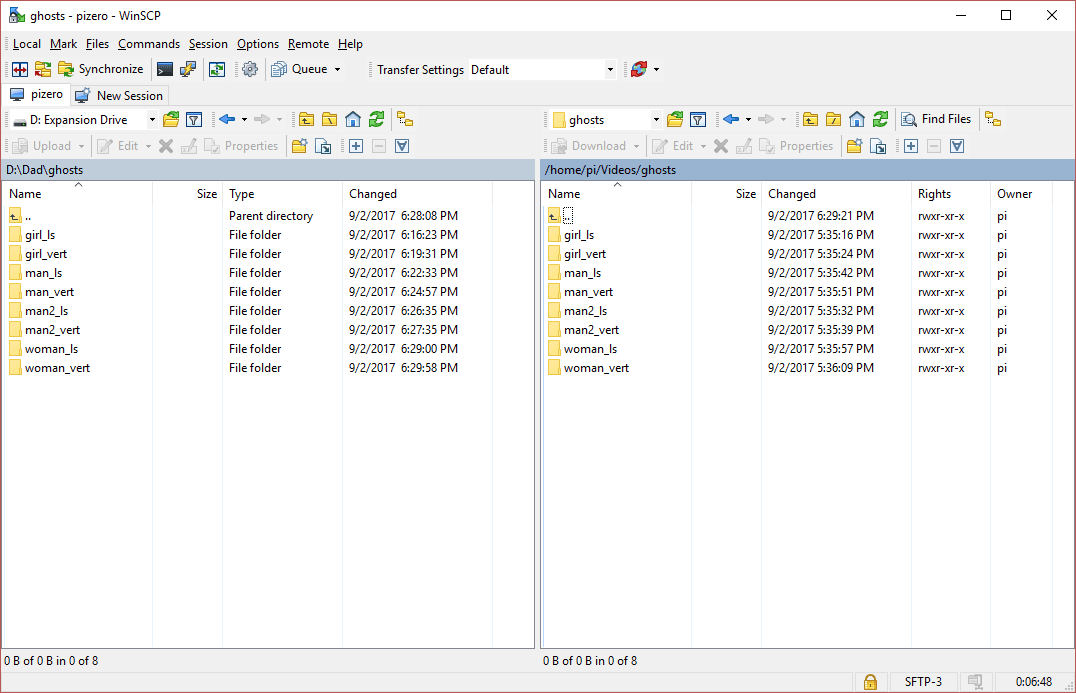 Copy Your Videos to the Pi