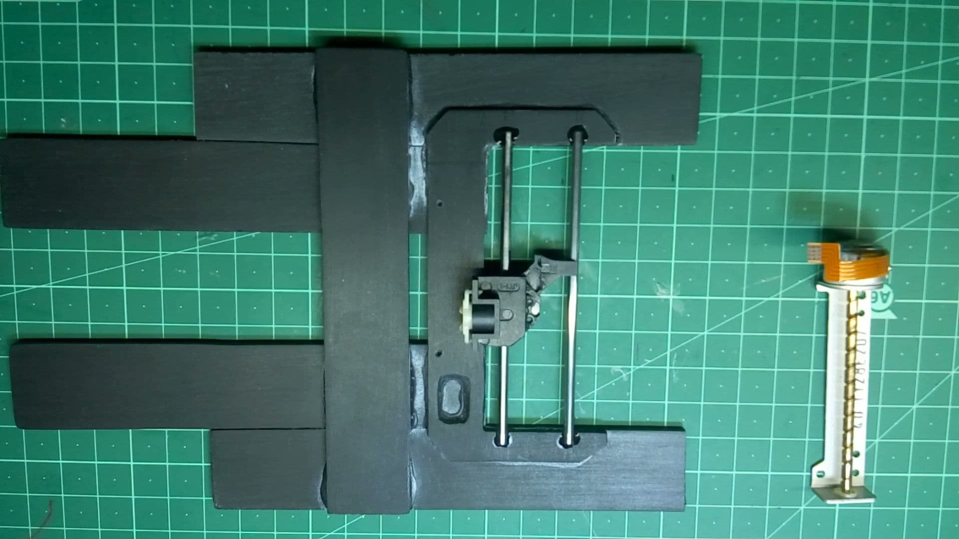 Attaching the Sliding Rods