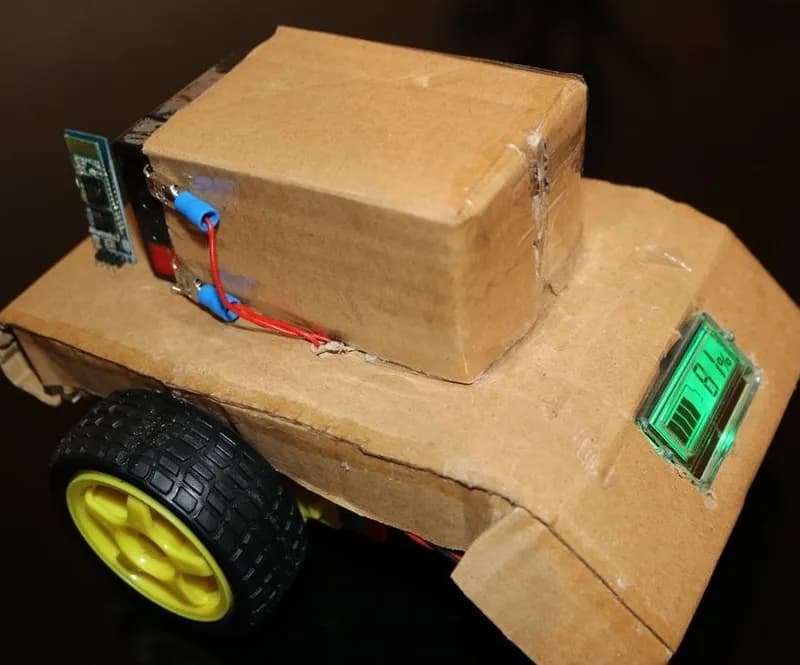 Arduino Car Controlled Via Bluetooth App