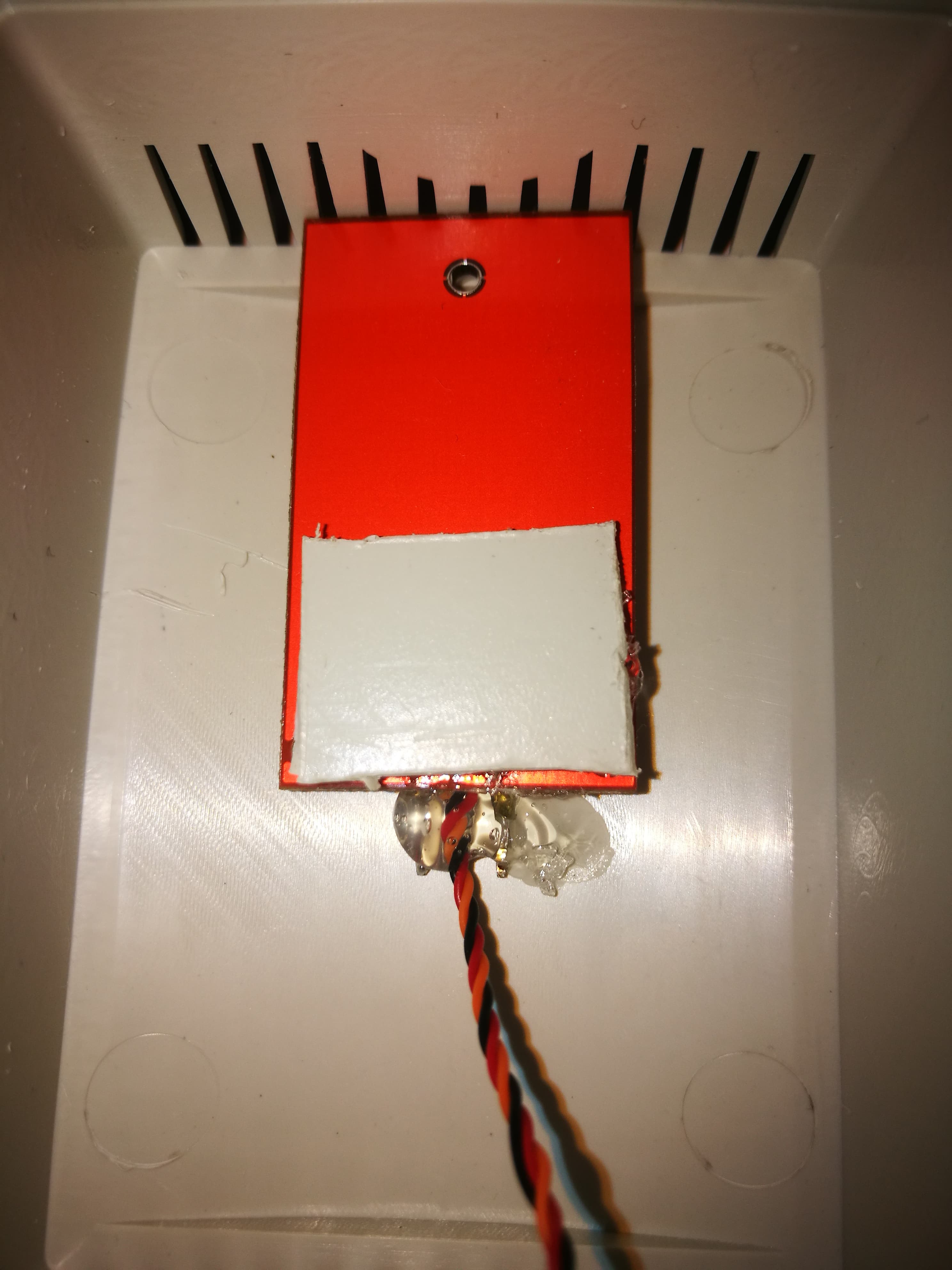 Make a Cut Out on the Case for the DHT22