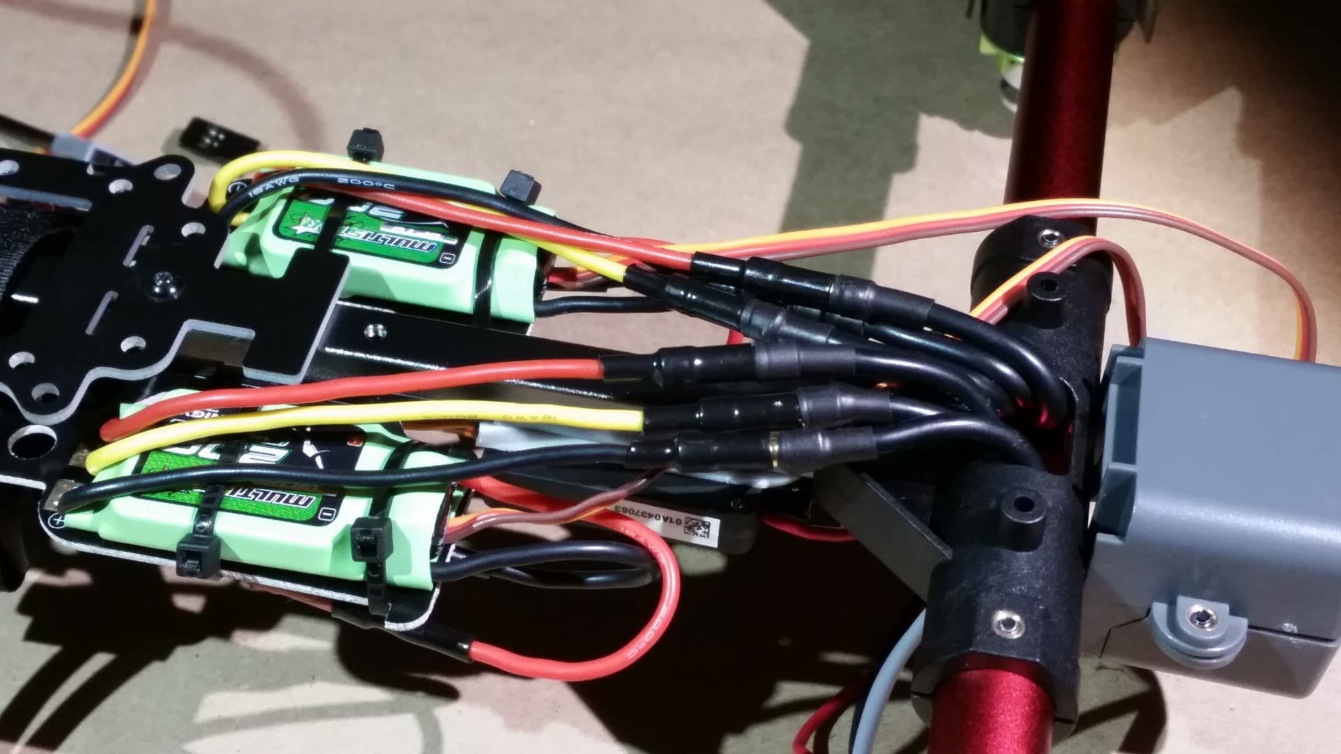 Connect the ESCs to the Motors