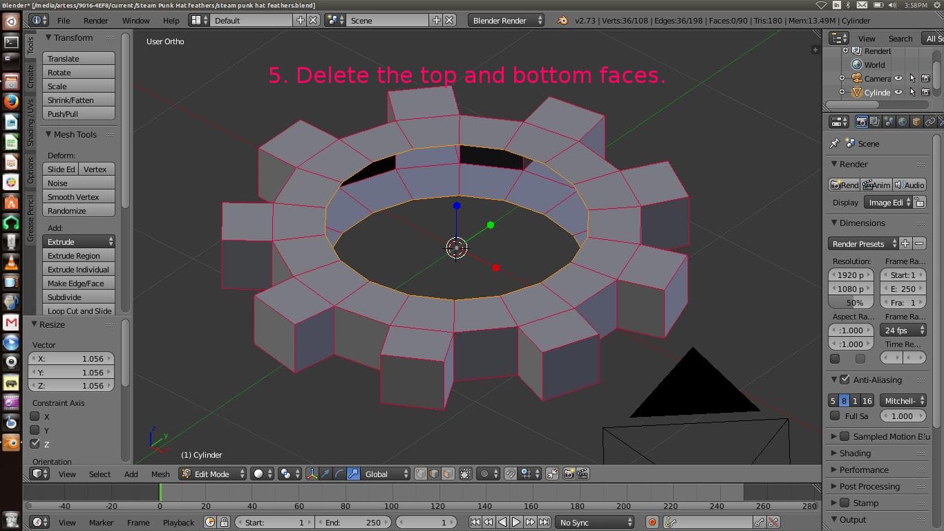 Giving the Gear Some Teeth.