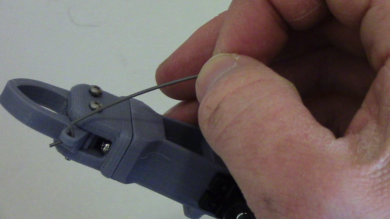 Connection Gripper Actuation Servo