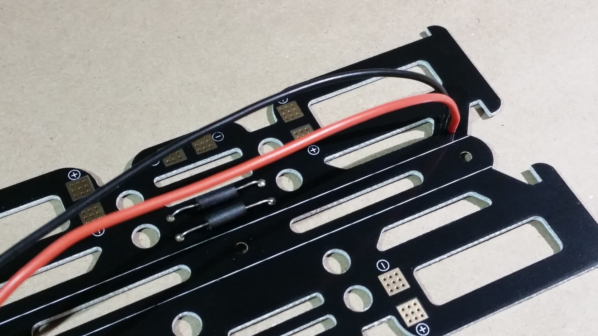 Solder FPV Power Cable to the Power Distribution Board