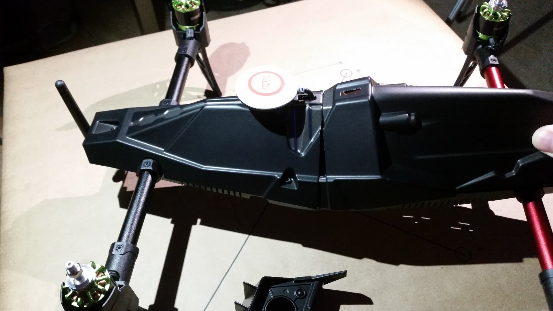 Attach the Front Upper Shell/Camera Cover