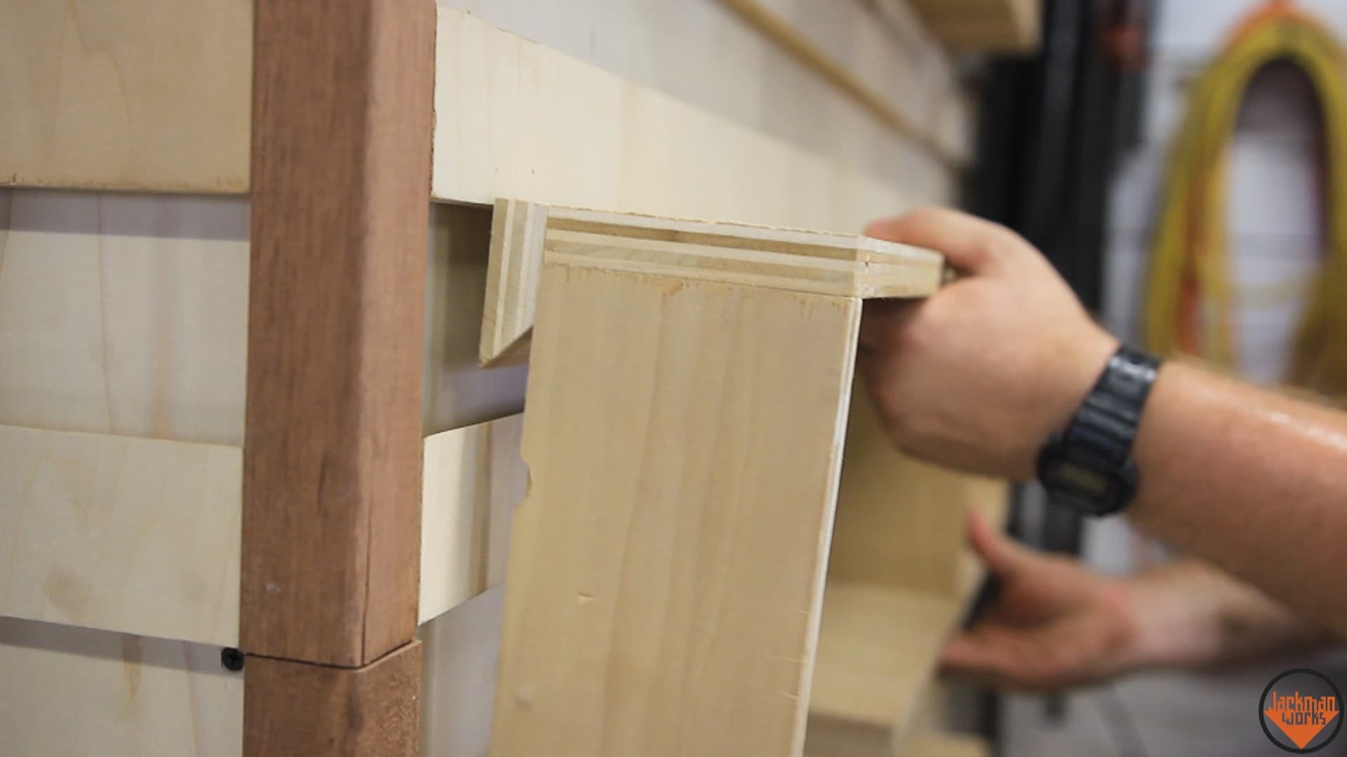 Loading Up the Wall & Shelving