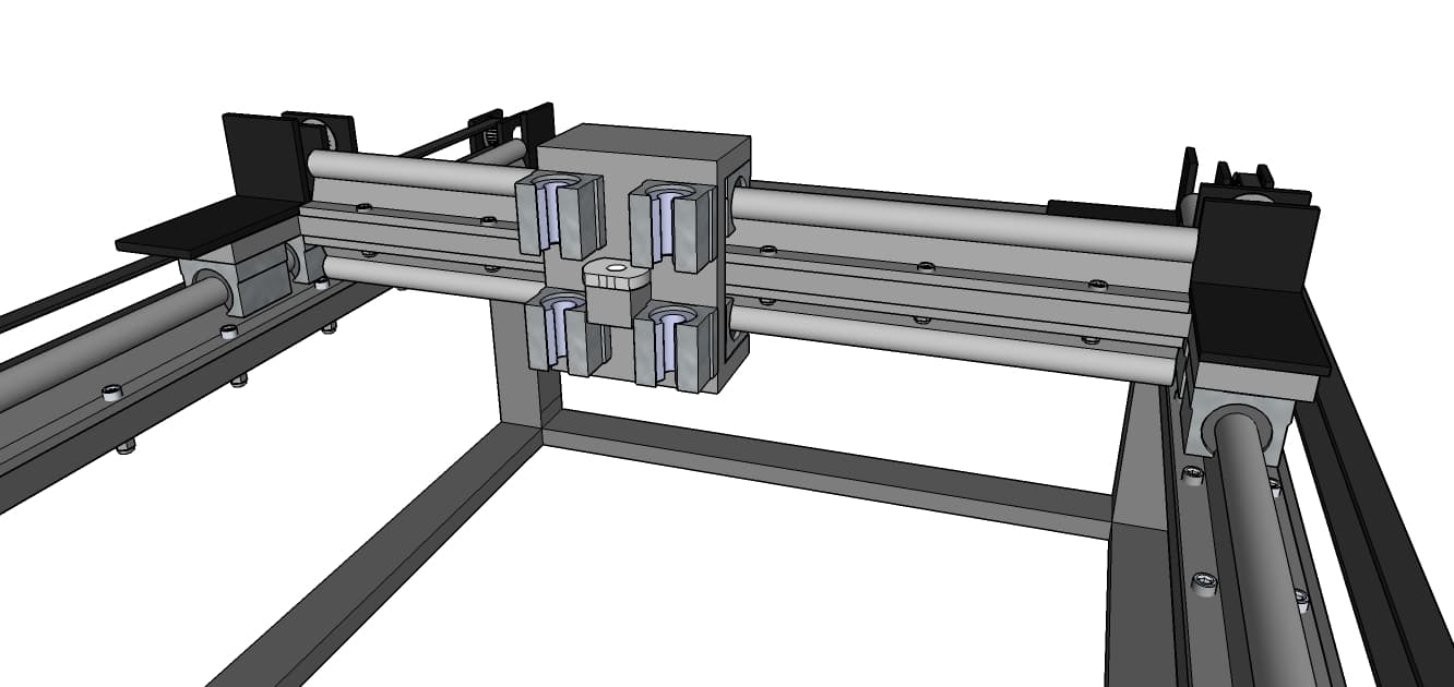 Z Axis Guide and Transmission System