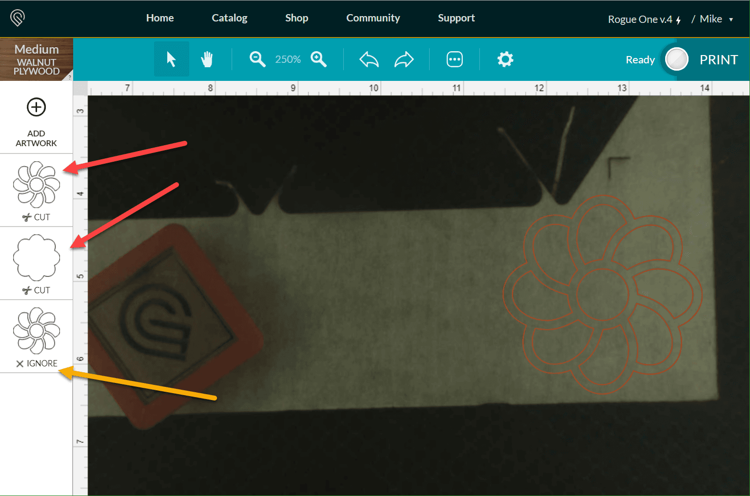 Laser Cut Your Flower