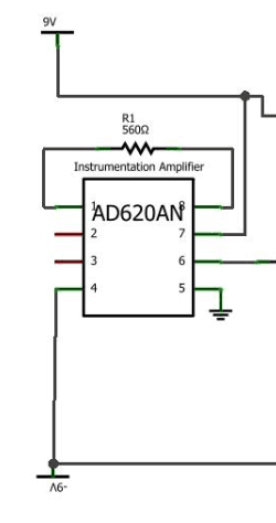 Stage 1 - Instrumentation Amplifier
