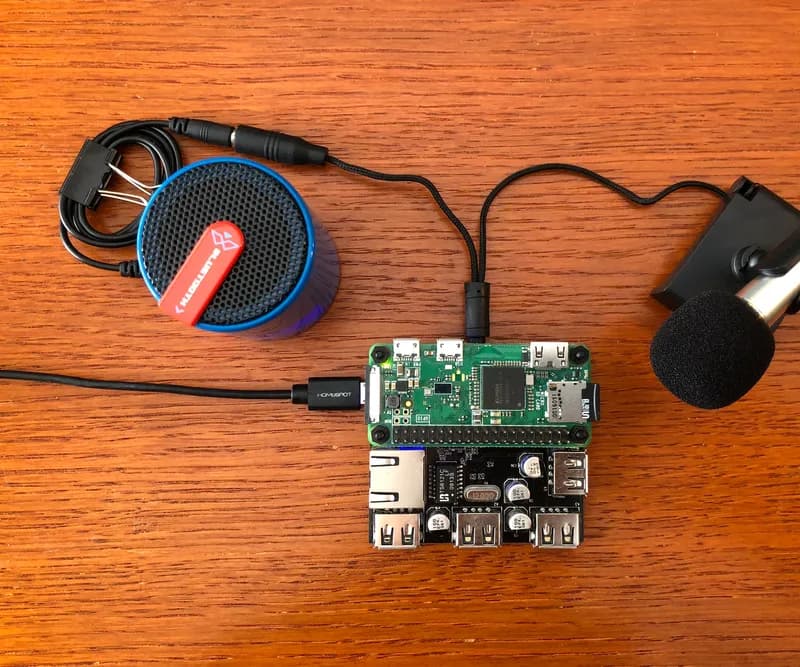 Alexa Voice Assistant on Raspberry Pi Zero Docking Hub