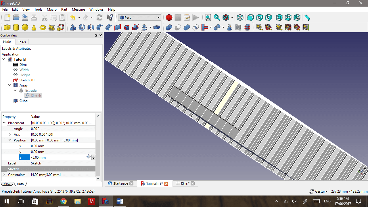Ensure the Hexagon Array Fully Covers the Object to Be Cut.
