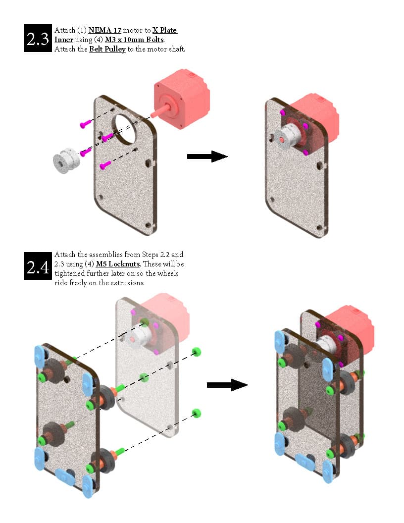 X/Z-Axis Slide Assembly