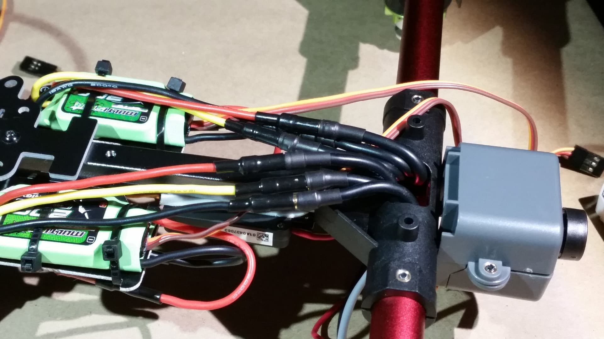 Connect the ESCs to the Motors