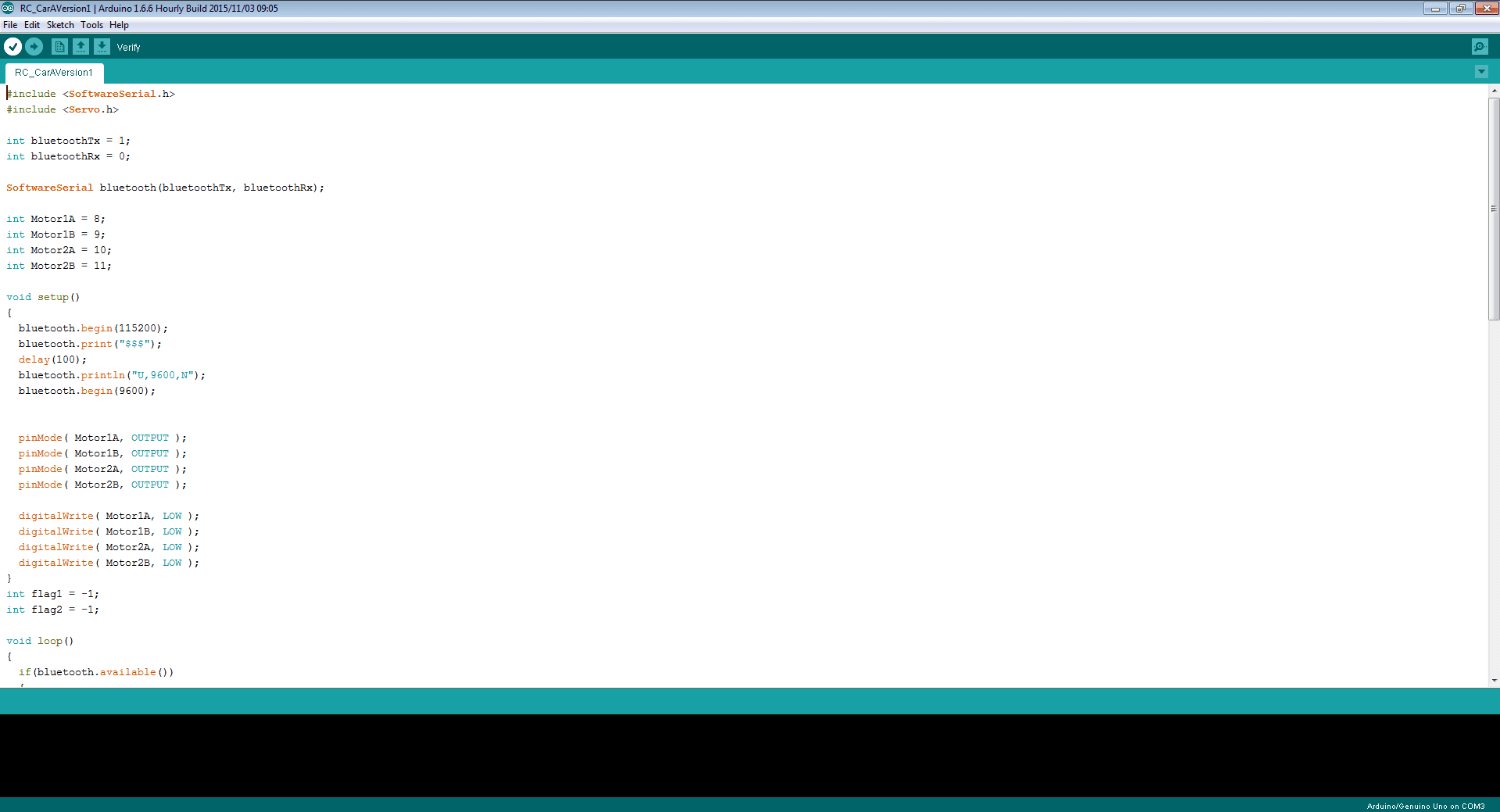Upload Code to Arduino