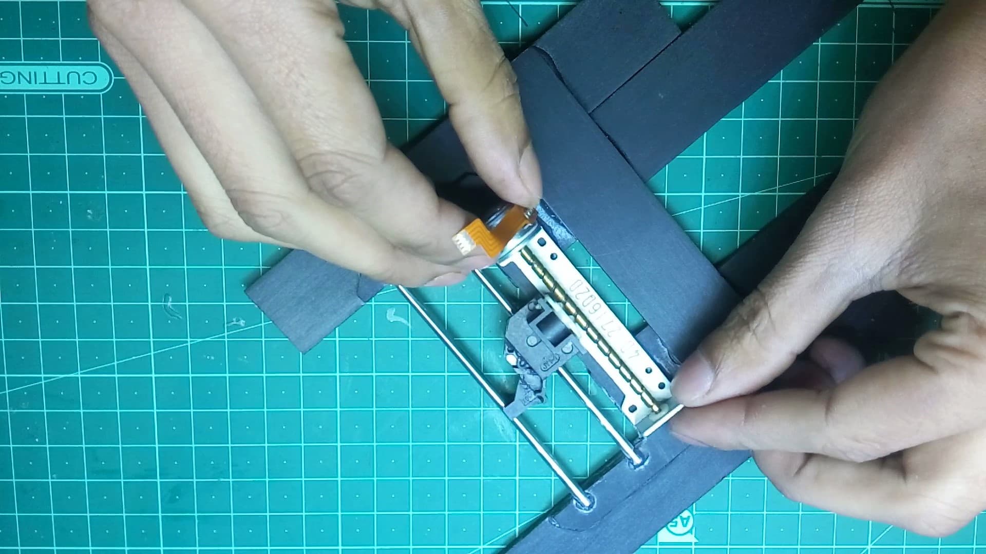 Mounting the Stepper Motors