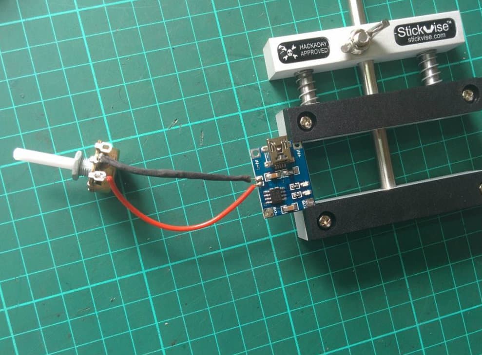 Solder the Potentiometer
