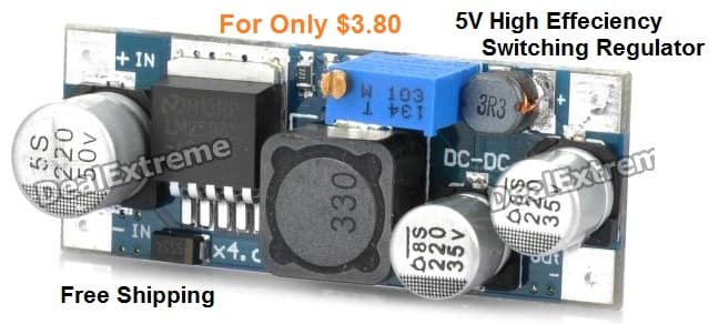 Soldering the 7805 Regulator