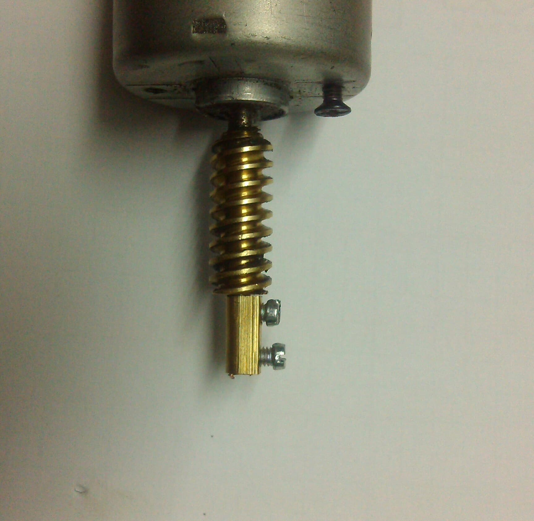 Connecting to the El. Motor