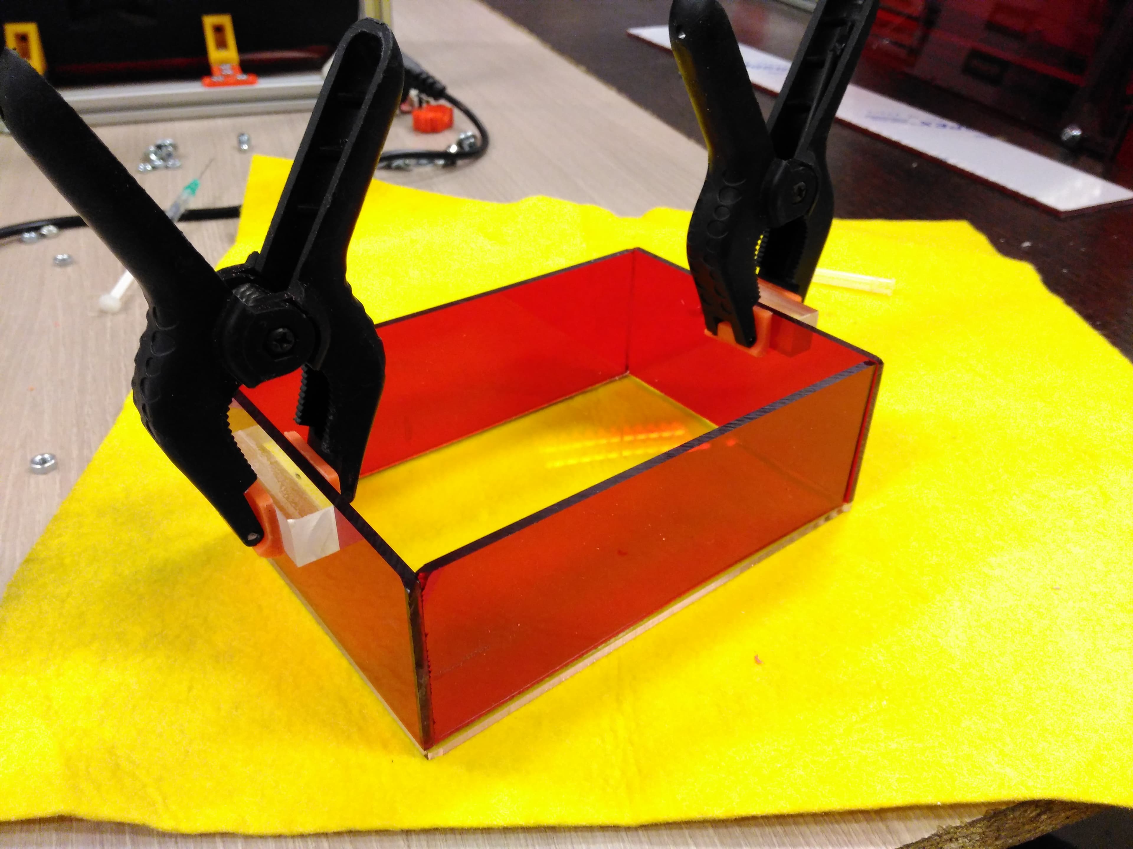 VAT Option 1 - Plexiglass