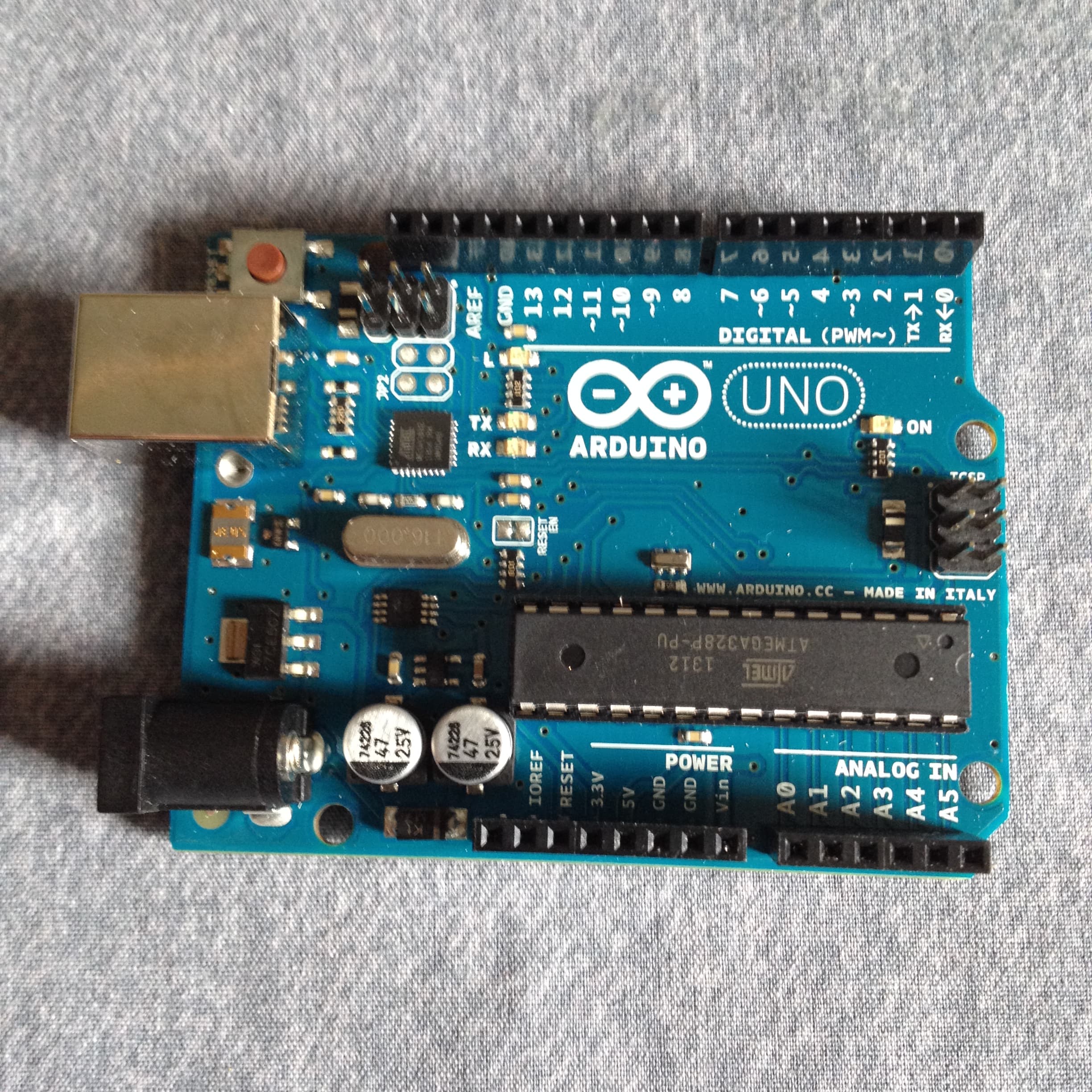 Assembling the Base - Mount the Arduino
