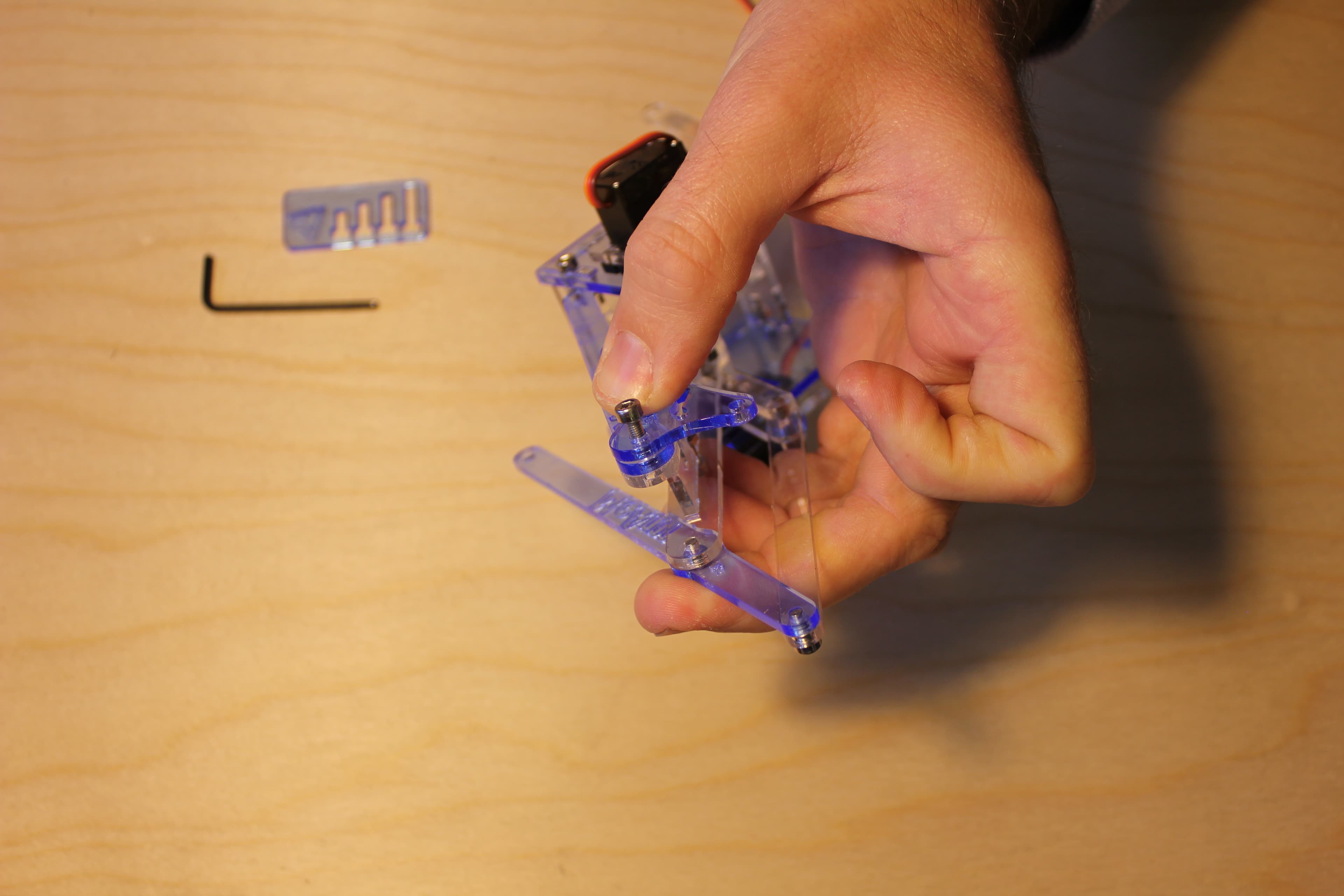 Add the Right Side Levers