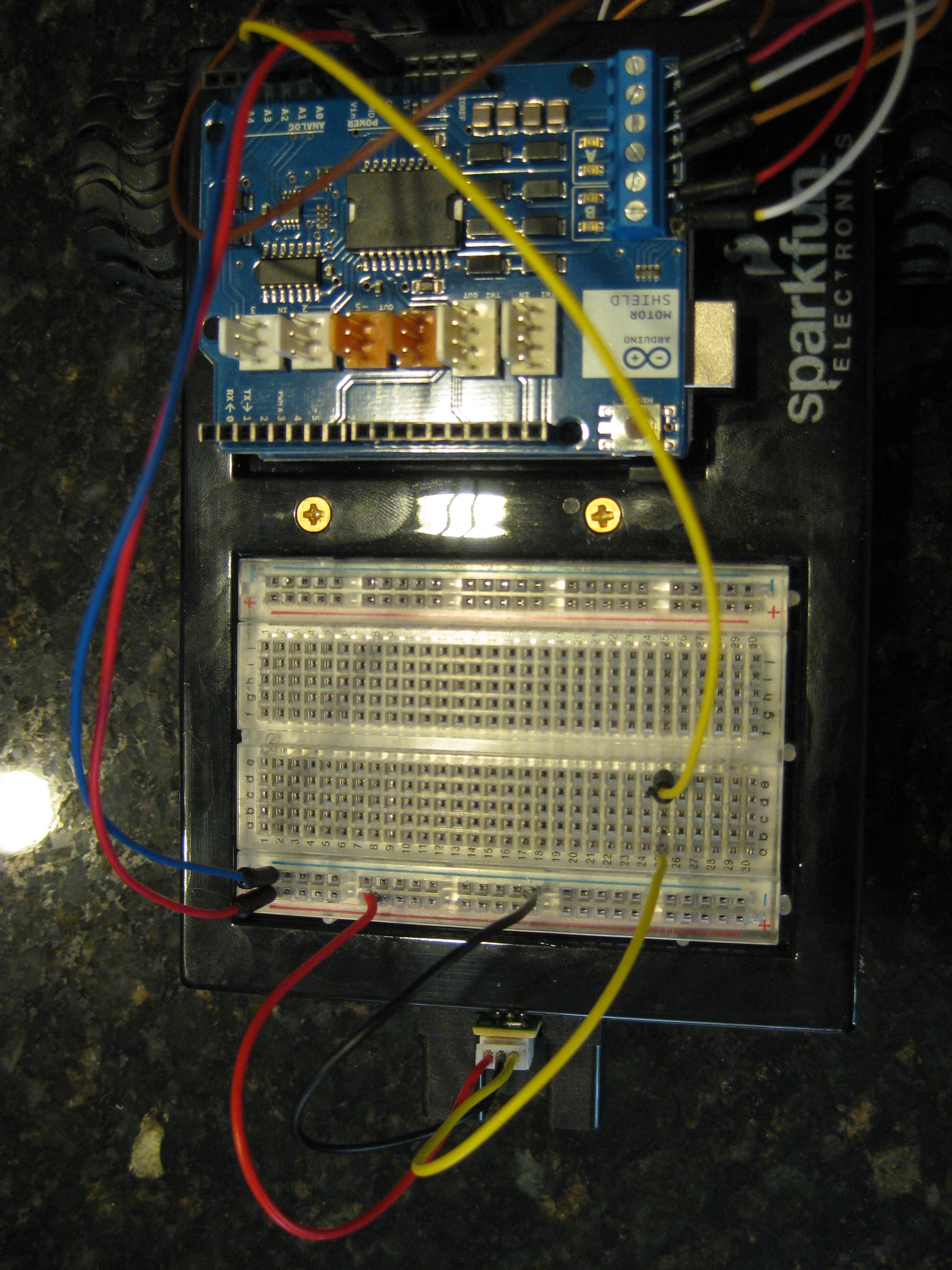 Wire Breadboard and Sensor