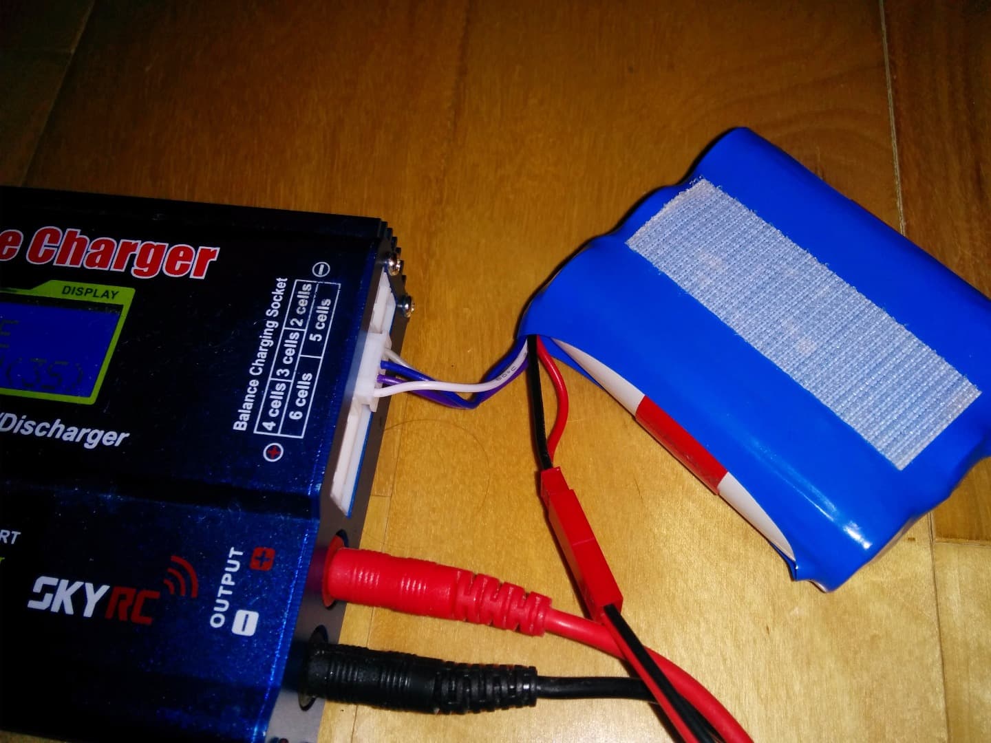 Charge the Battery Pack