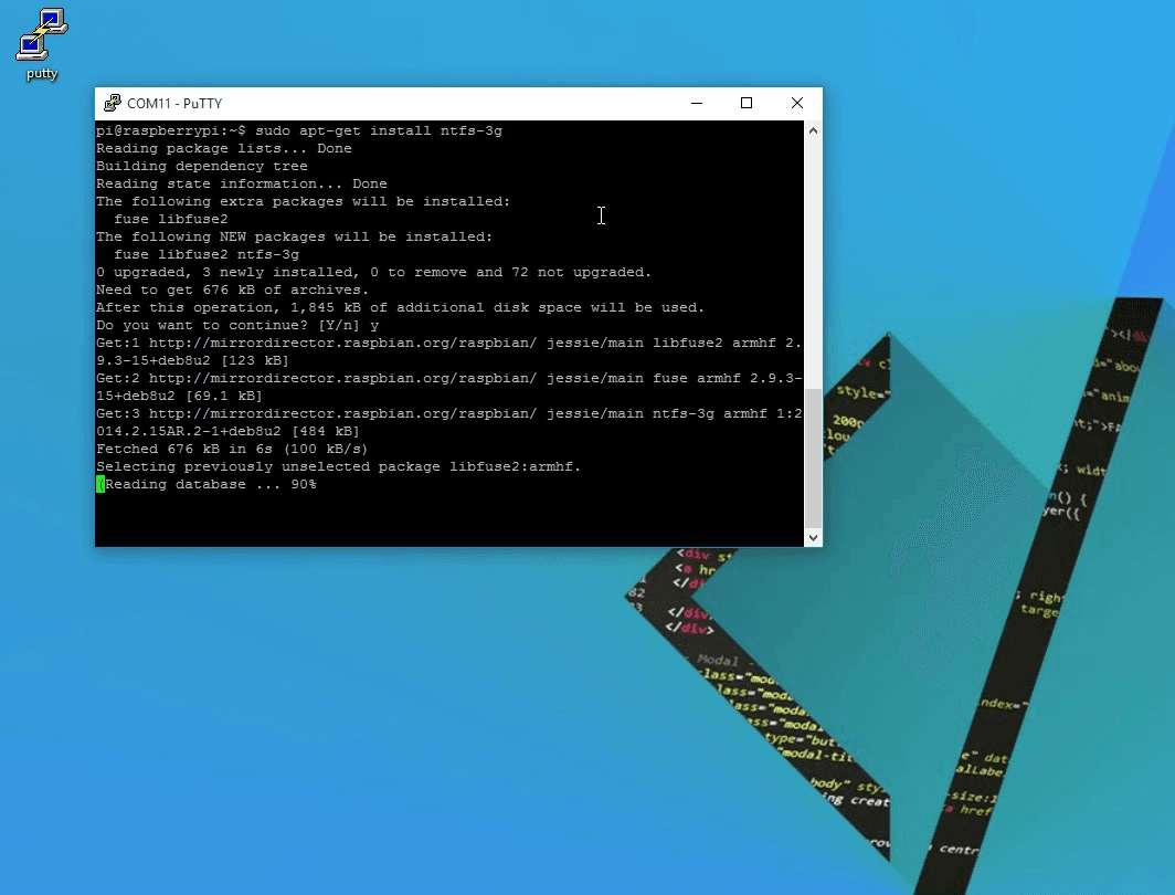 Mounting the Hard Disk