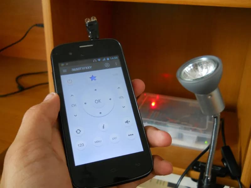 Home Automation With a Smartphone (TV, Arduino, Light, Security, Projector, DVD Player...)