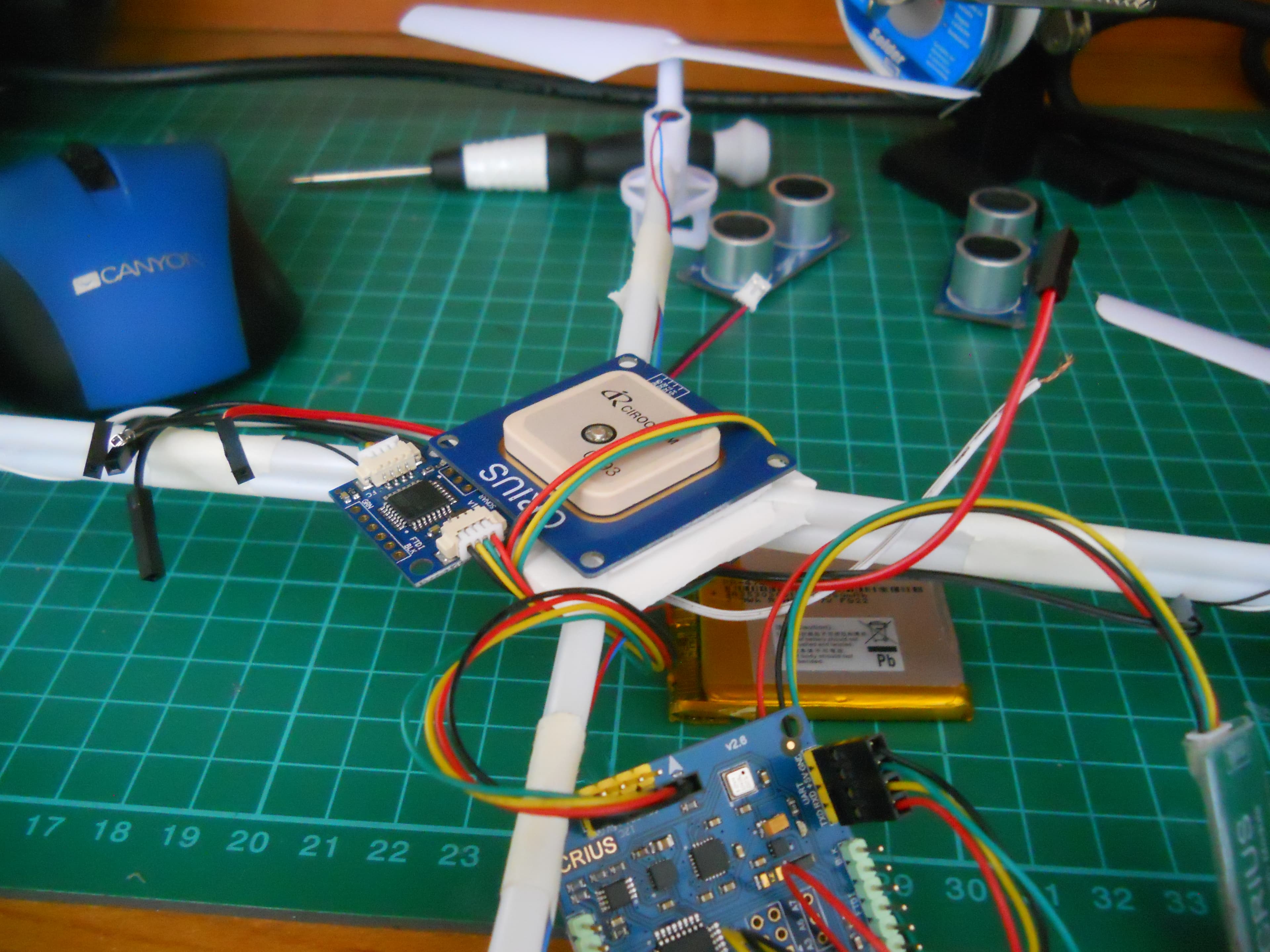 Putting the Circuit on the Frame