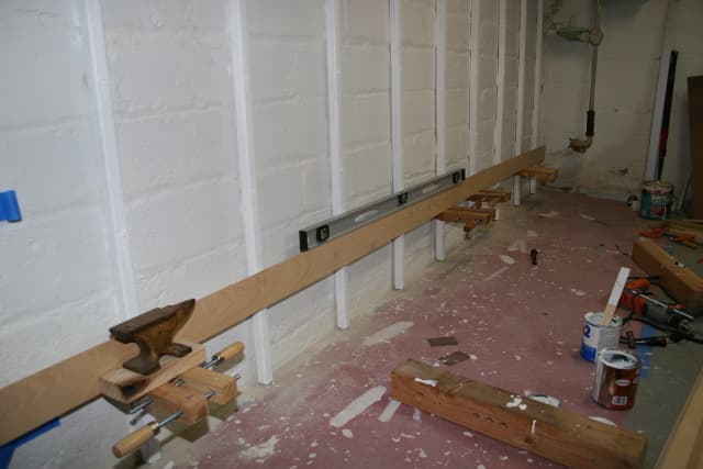 Putting in the Uprights