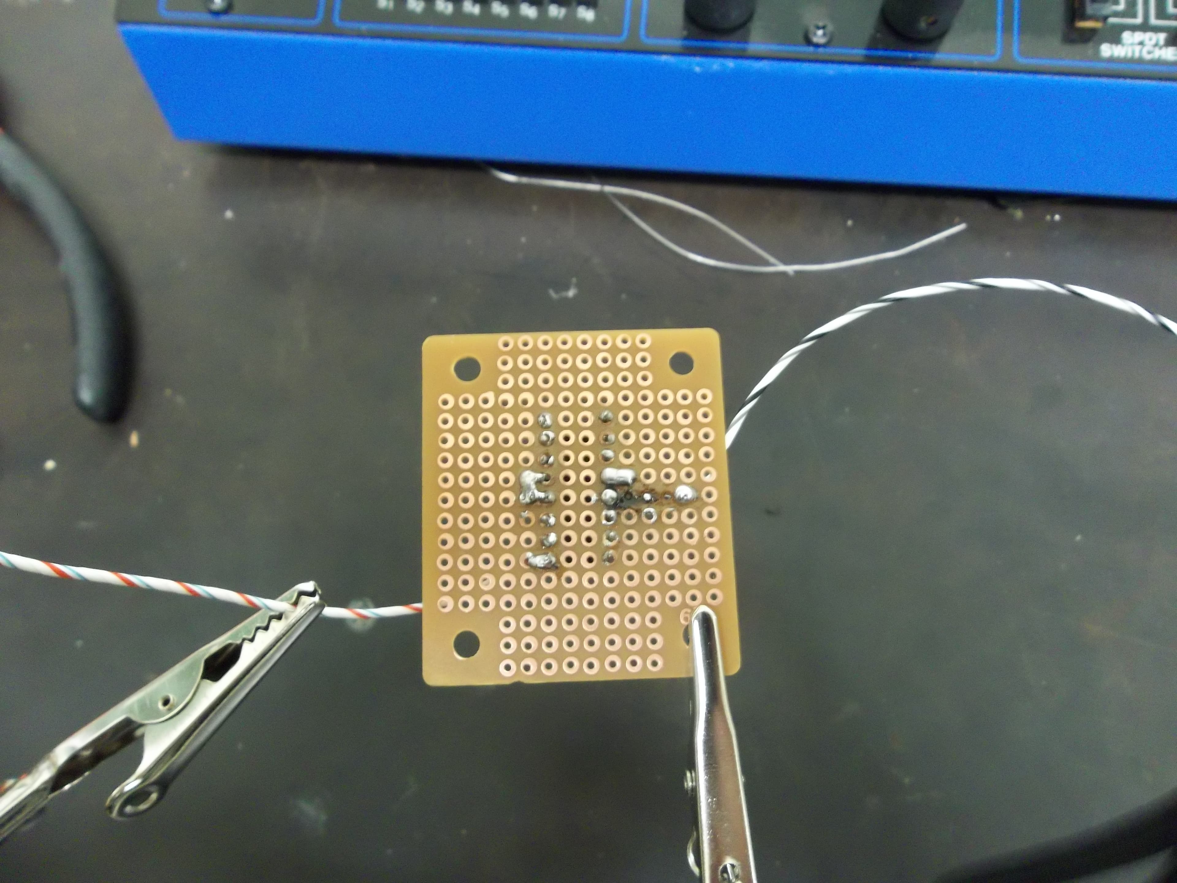 Soldering Together the Final Circuit