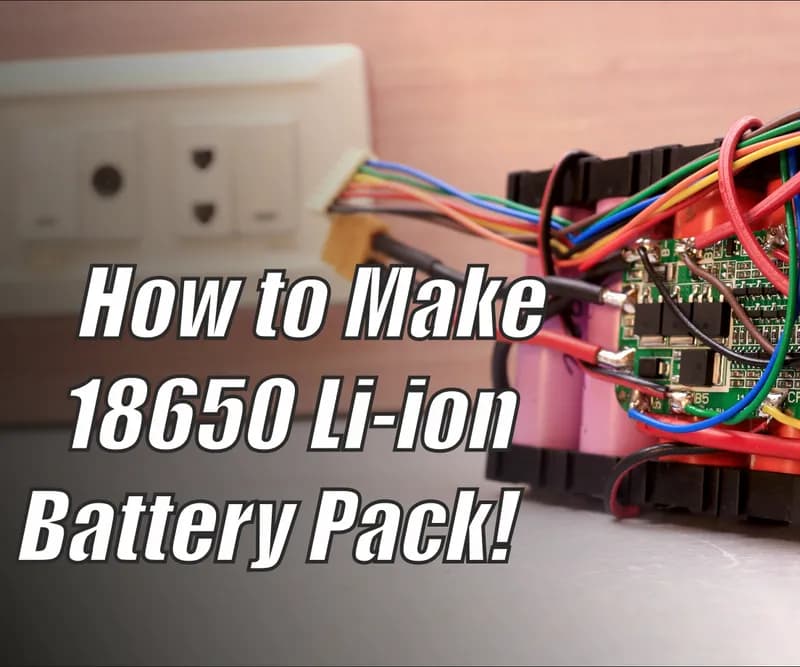 How to Make a 18650 Li-ion Battery Pack!