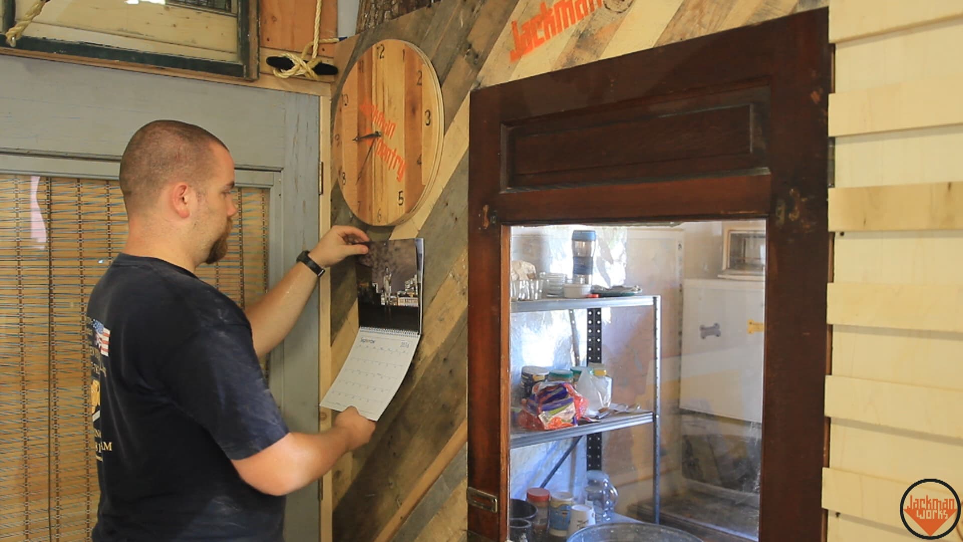 Loading Up the Wall & Shelving