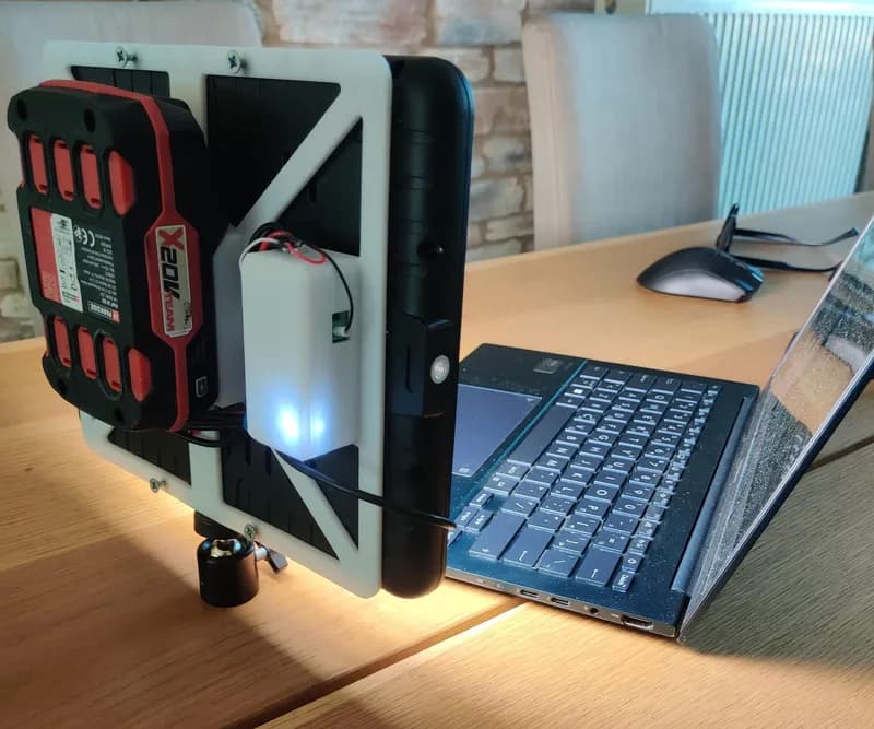 DIY Smart Studio LED Panel With ESP32 and Home Assistant Control (PWM Dimming + Warm/Cool White Color Mixing)