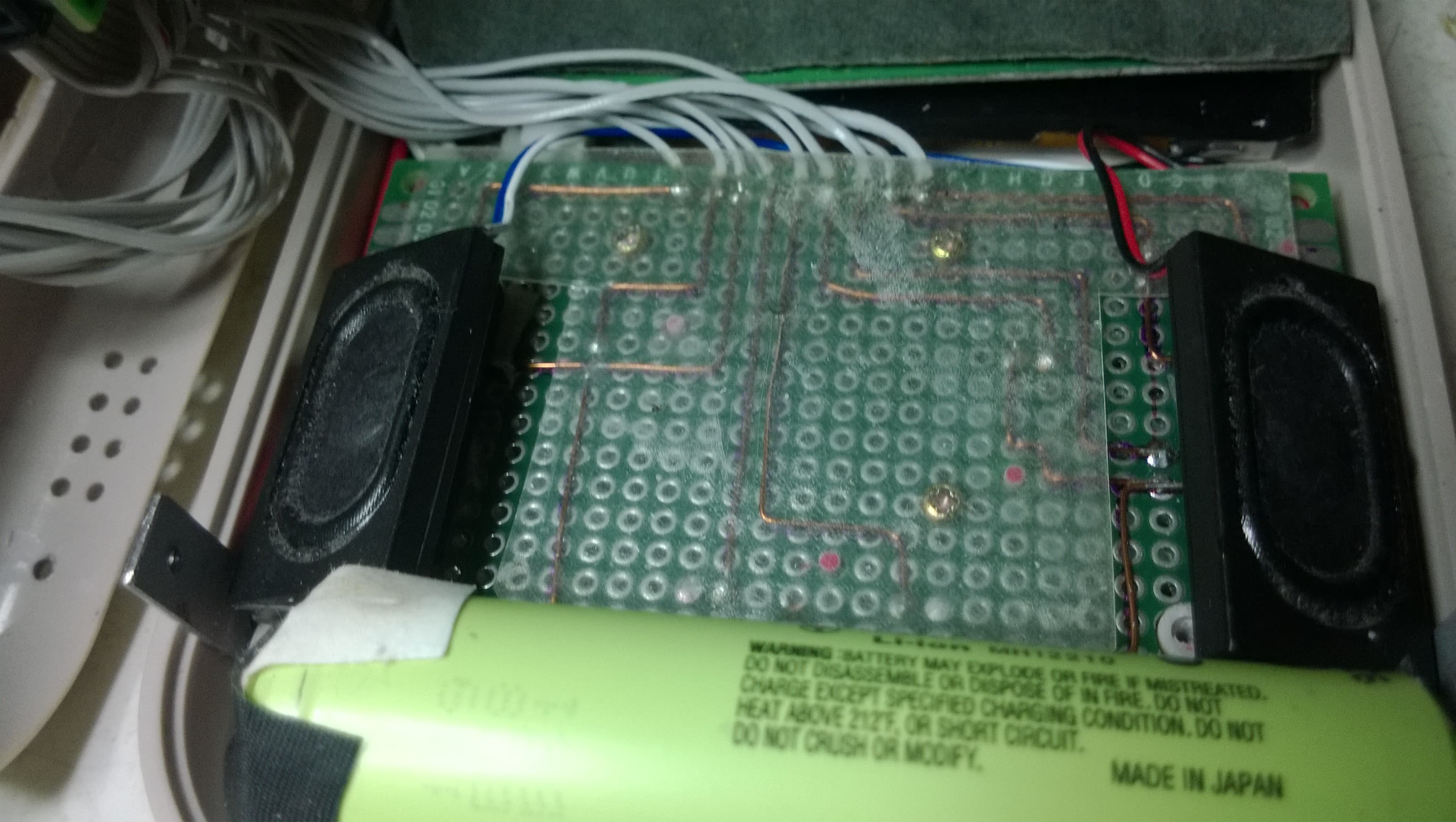 Adding Audio Amp, Volume Control and Speakers.