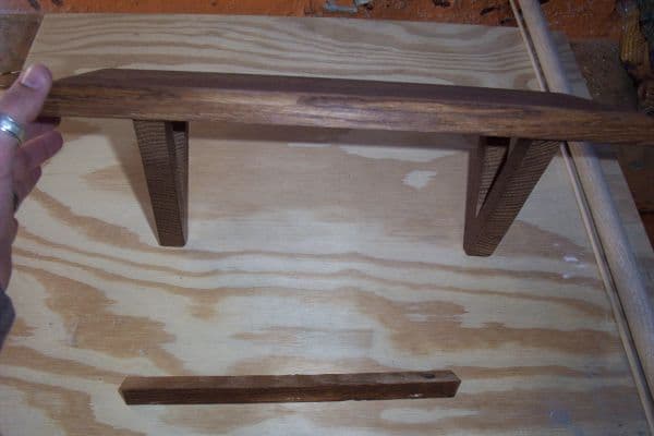 Drill the Other Portion of the Cleat to Be Attached to the Wall.