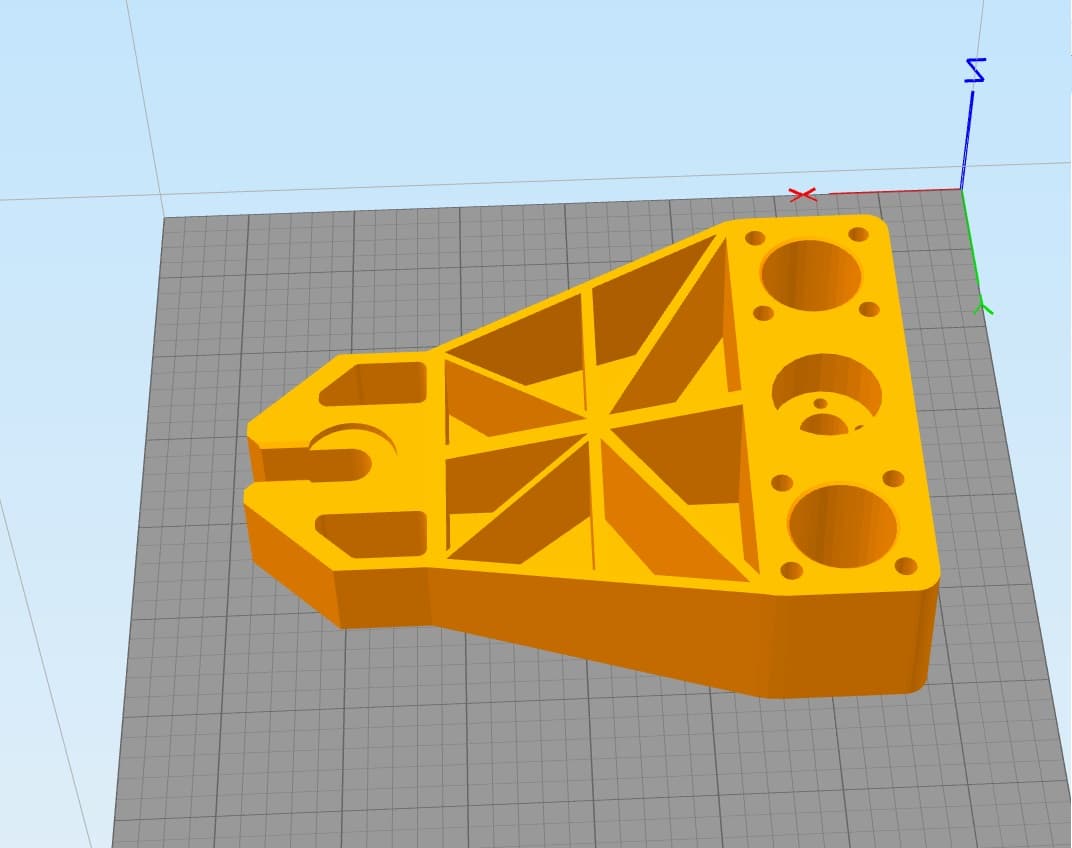 The Z Arm 3D Printed Parts