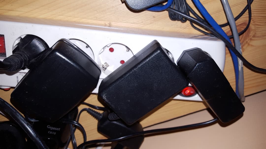 Plug Every Adapter Into the Power Socket