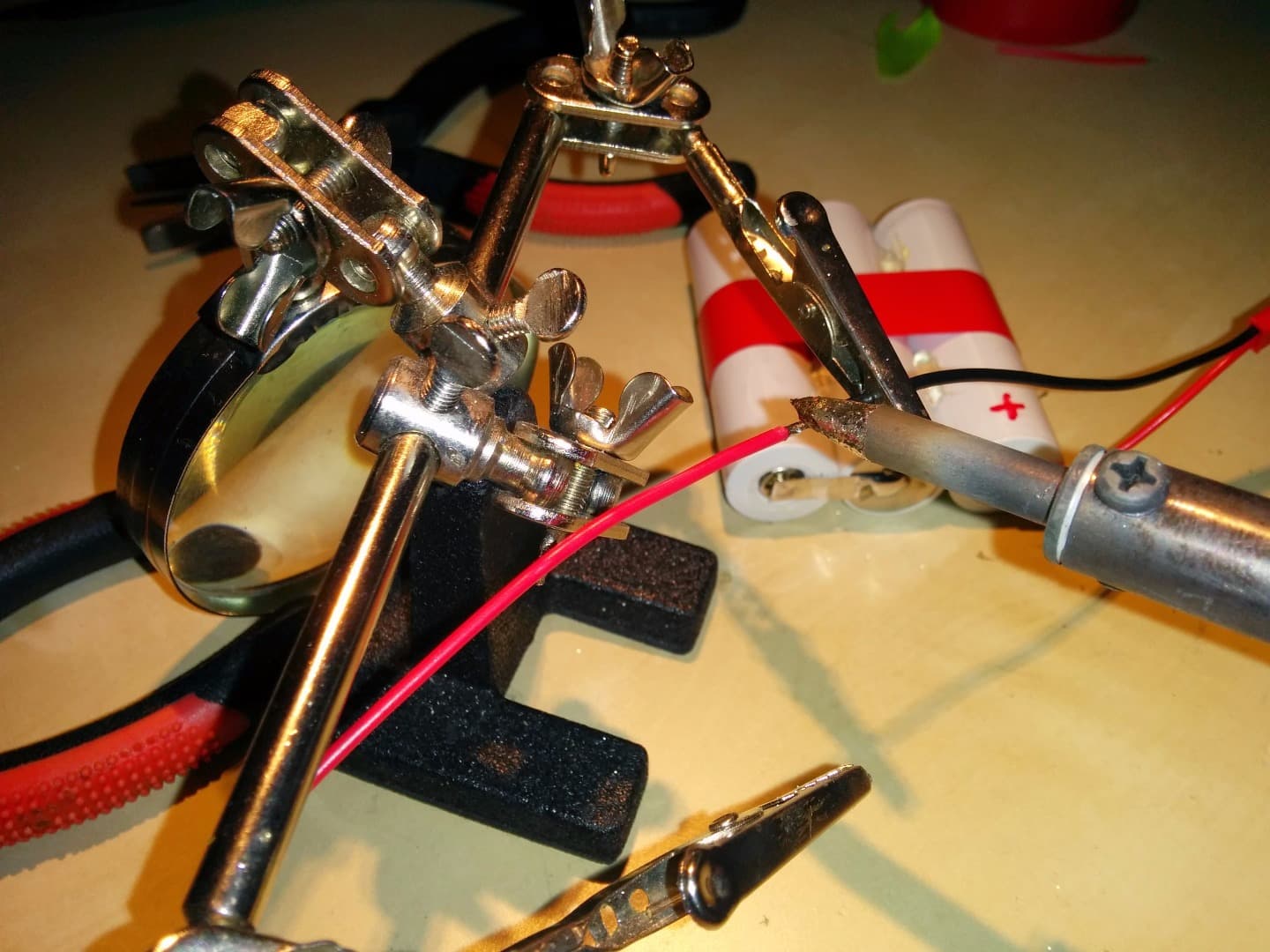 Solder the JST Connector