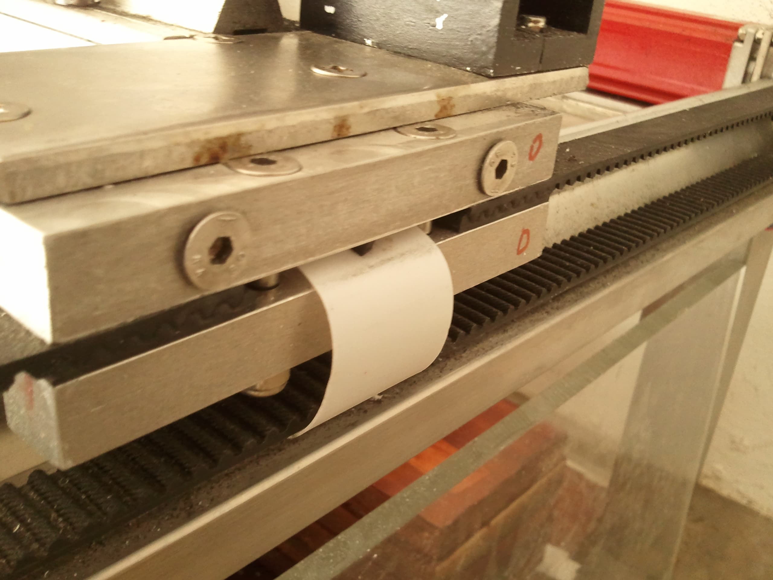 X Axis - Transmission System