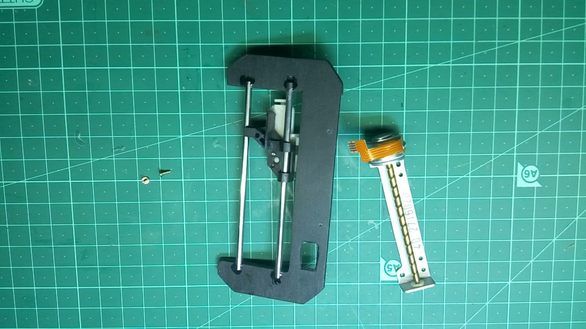 Attaching the Sliding Rods